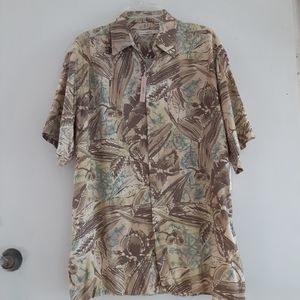 🆕️ Moda Campia Men's Medium NWT Aloha Shirt, Christmas Gift